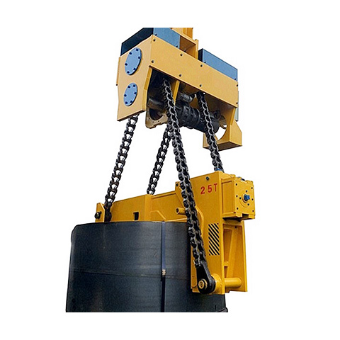 电动竖卧卷翻转夹钳