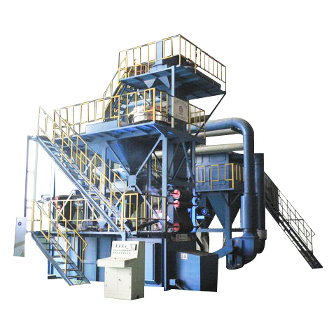 轧辊毛化抛丸机