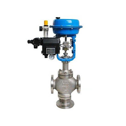 气动薄膜三通调节阀