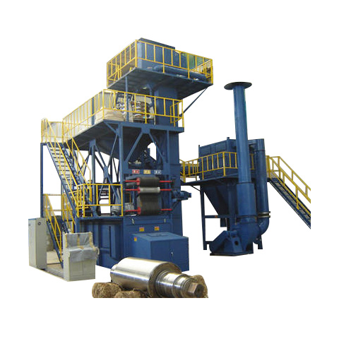 轧辊毛化抛丸机