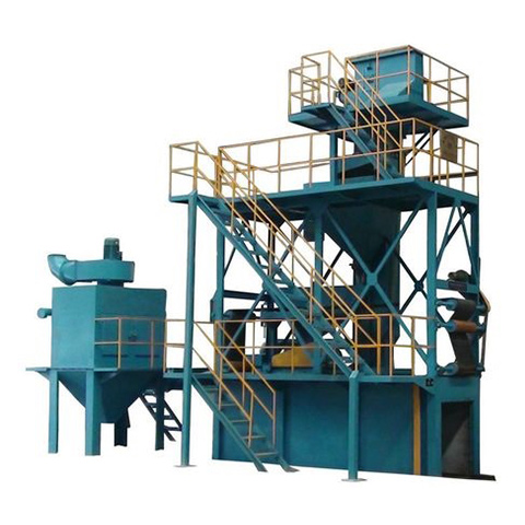 轧辊毛化抛丸机